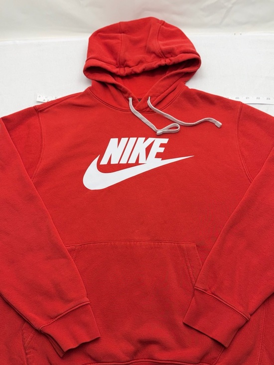 Nike Other - Nike Red Hoodie with White Swoosh Logo
